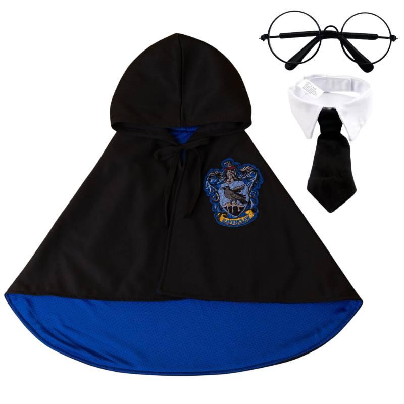 Trendy Pet Cape With Magical Academy Design For Small Dogs Spring/autumn Clothes For Cats And Dogs
