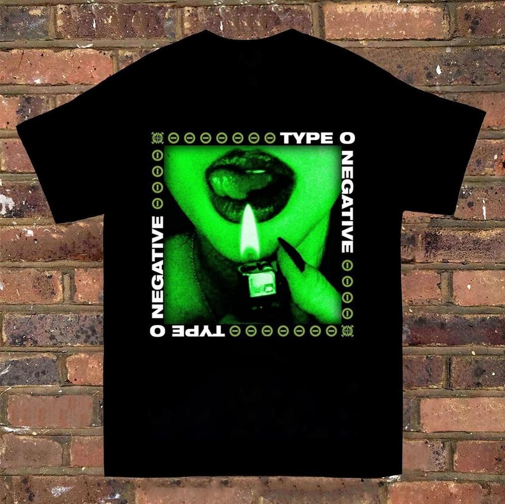 Новый тип Хлопковая черная унисекс футболка группы Type O Negative S-2345XL Унисекс футболка XL