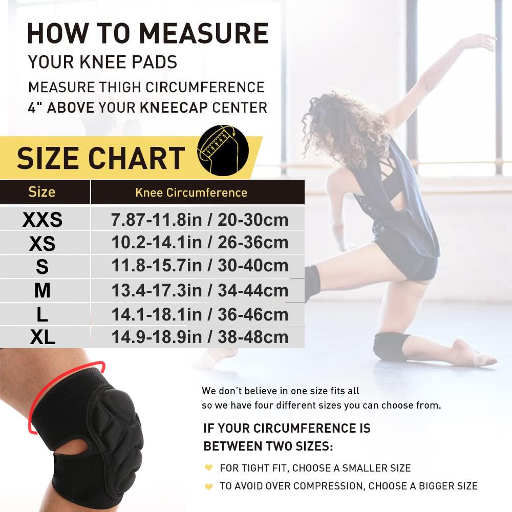 1Pair Knee Elbow Pads Thick Sponge Protective Support for Football Cycling Sports Work Collision Resistance