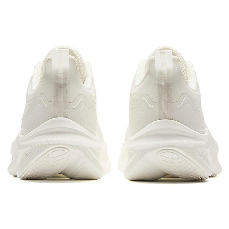 Anta Cushioning Lightweight Low Top Training Running Shoes Women's Ecru