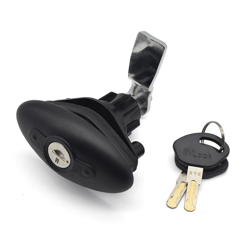 RV Caravan Storage Compartment Compression Lock with Sealing Rope