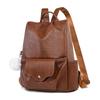 PU Backpack Female Commuter Backpack Student School Bag