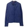 Fay Blue Nylon Zipper Jacket Jacket S NavyUsed