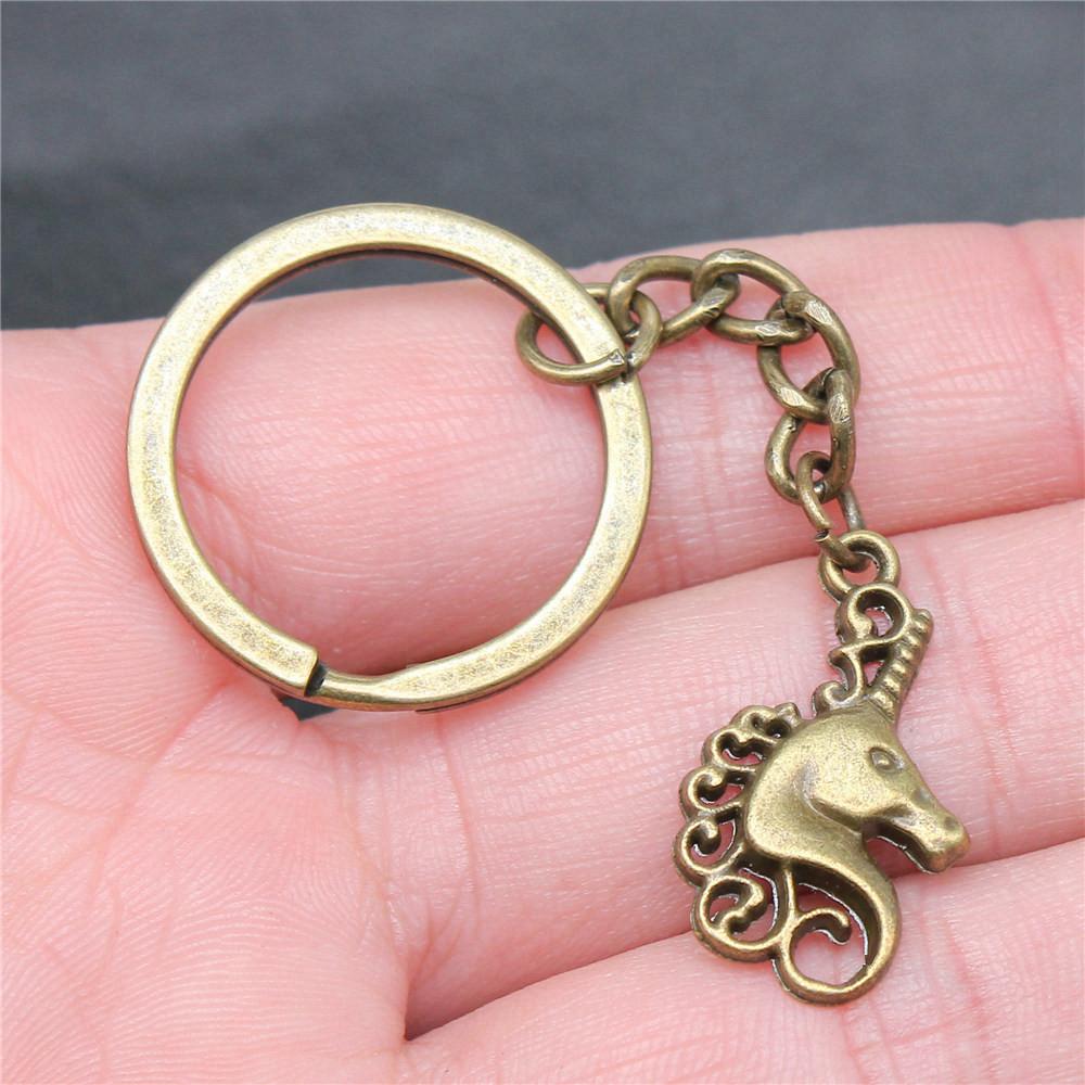 Horse Unicorn Key Ring Female Jewelry New Year's Day New Things