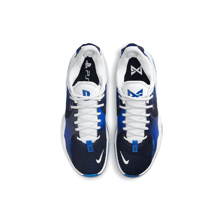 Nike PlayStation x PG 5 Racer Blue Men Sneakers Laser-Blue Deep-Royal-Blue Multi-Color CW3144-400