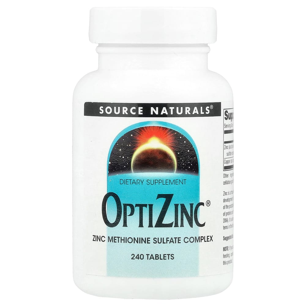 Source Naturals OptiZinc 240 Tablets