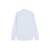 Maison Kitsune Ss22 Striped Single-Breasted Long Sleeve Shirt Men Shirts Blue IM00402WC2023-S411