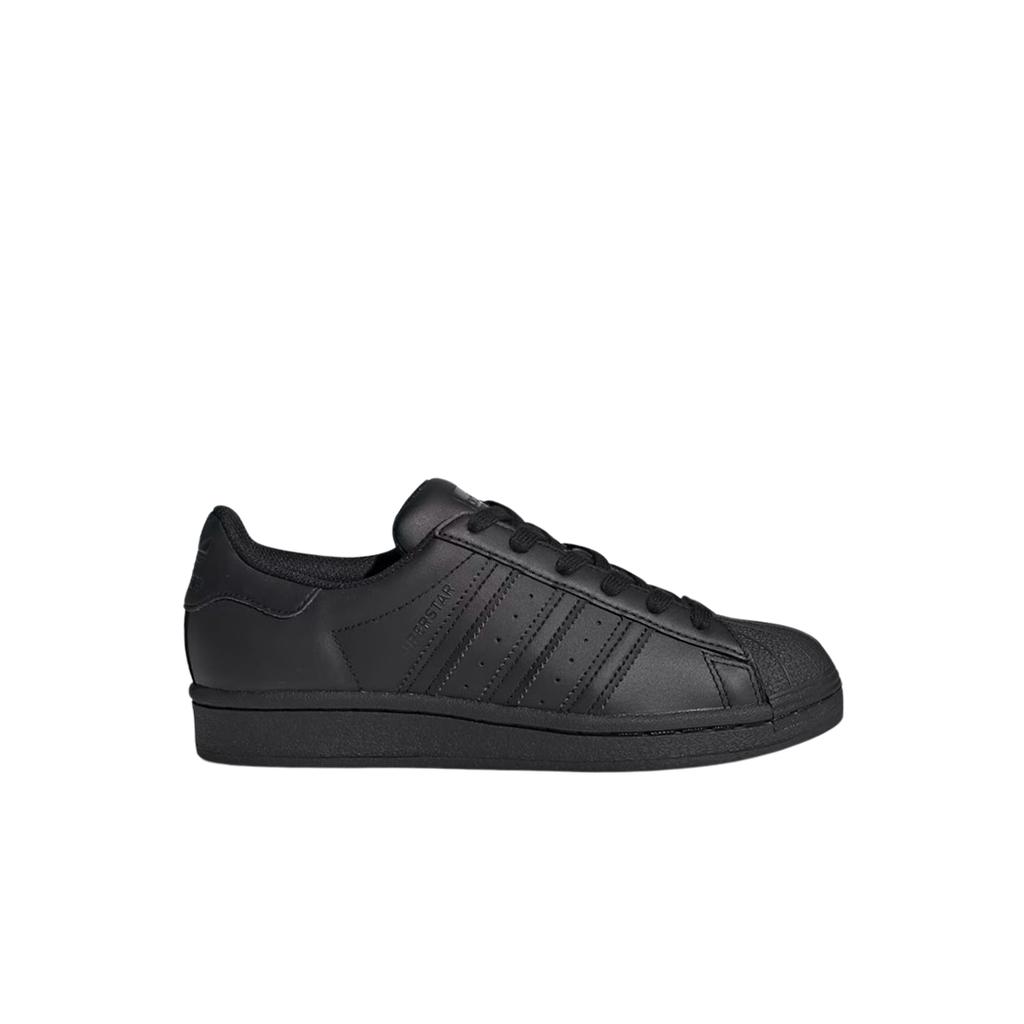 (j) Adidas Superstar Triple Black