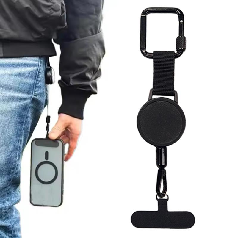 1/2 pcs Retractable Lanyard Anti-Theft Phone Holder Travel Cellphone Lanyard Strap Smartphone Safety Tether With Belt Clip