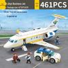 Gudi Kids' Airplane Passenger Jet Building Blocks - Educational Puzzle Toy Gift