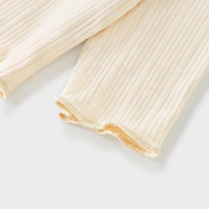 TONGTAI Girls  Frill Collar Knit Base Layer Top 120cm