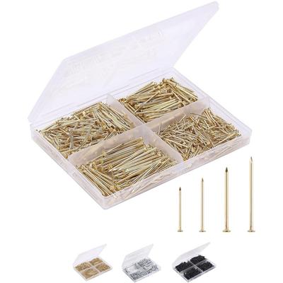 Photo Frame Hanging Nails Metal Nails 400 Boxes of 5 Specifications Hanging Decorative Wood Wall Nails.