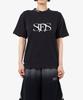 Saundeuobeuseonlaijeu Printed T-Shirt Navy