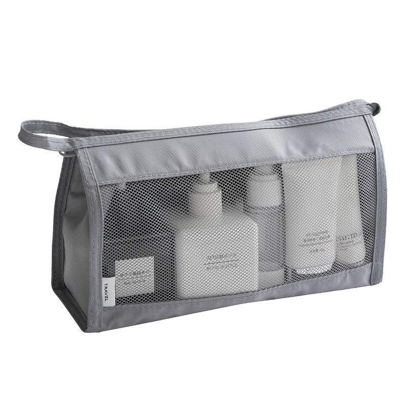 Women's Large Capacity Travel Makeup & Wash Bag – Portable & Simple Mesh Storage Bag