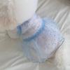 Summer Thin Dog Princess Dress Cute Breathable Pet  Dog Skirts For Small Dogs Puppy Cat Sweet Dress Dog Accessories