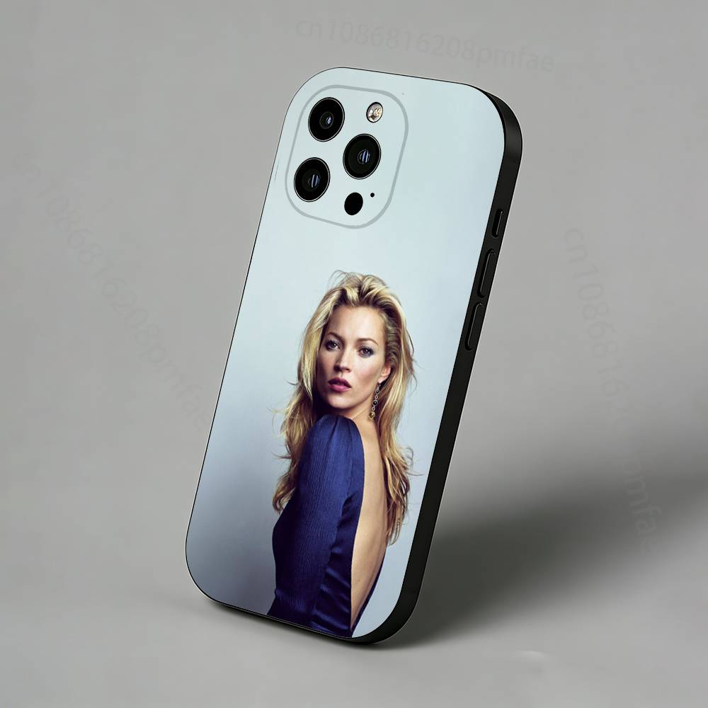 Hot Actor K-Kate Moss Phone Case For iPhone 17,16,15,14,13,12,11 Pro,Max,Plus,X,XS,XR,SE,Mini