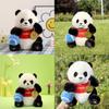 Adorable 30cm Panda Plush Toy Soft Stuffed Animal Gift For Kids Beautifully Designed
