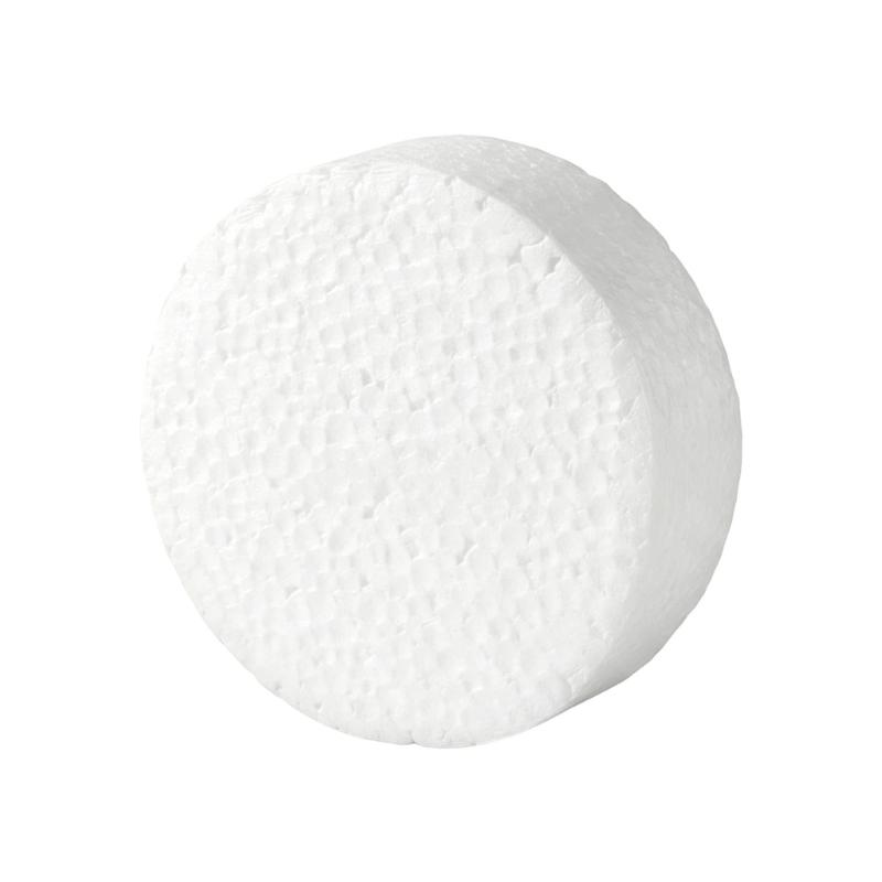 12Pcs 3Inch Round Foam Sheets White Polystyrene Disks For Children Adult Painting Cutting And School Art Craft Project