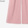 ZANZEA Completi da Donna Due Pezzi Casual: Top a Gilet Senza Maniche e Pantaloni Lunghi