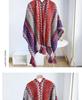 Ethnic Shawl and Cape for Tourism: Lijiang, Qinghai, Sichuan-Tibet Style