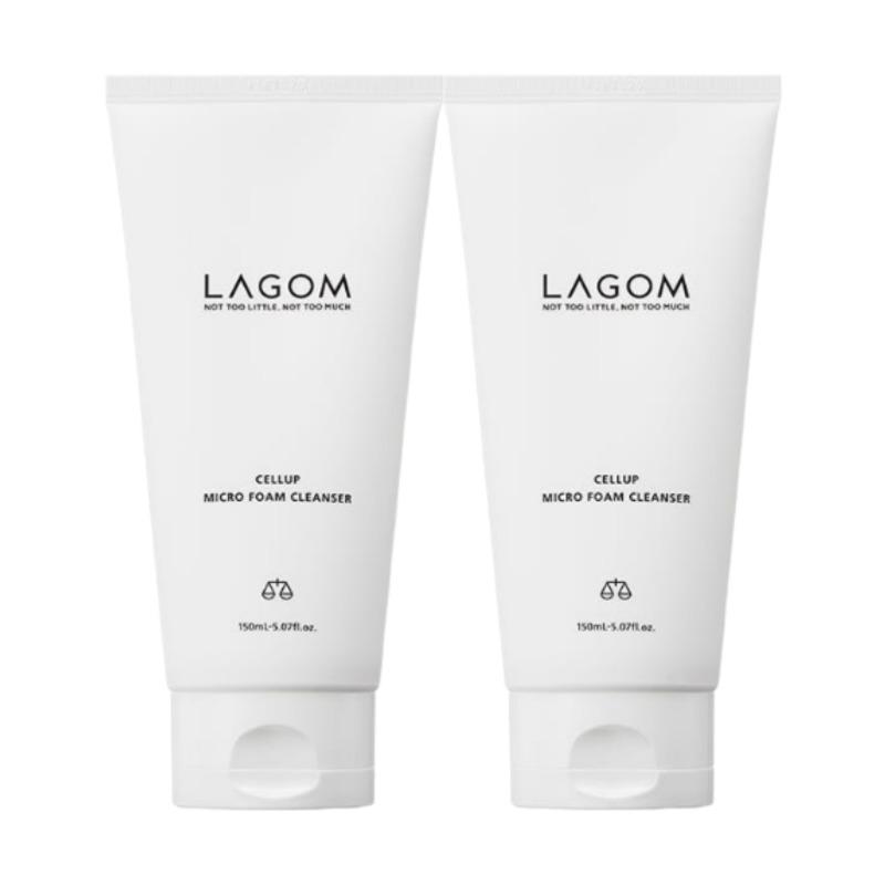 LAGOM Cellup Micro Foam Cleanser 150ml × 2