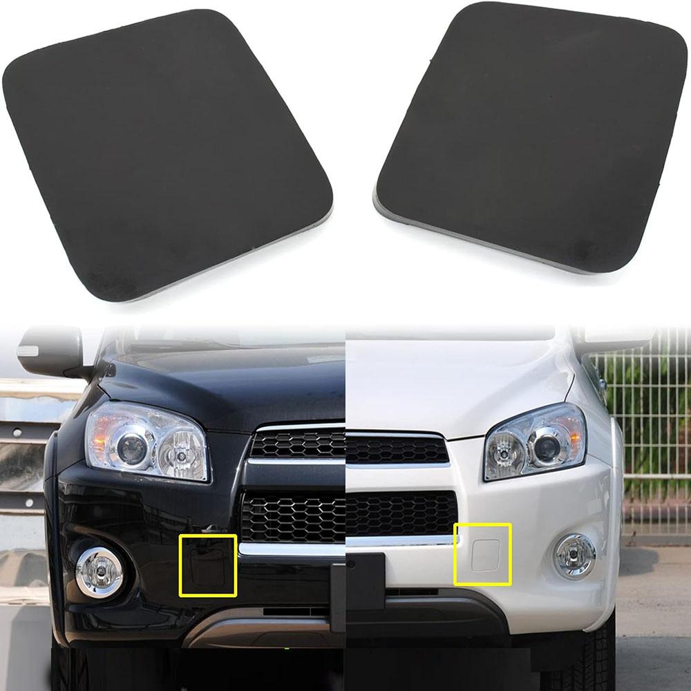 Ny 2 stk Slepekrokdeksel Øyekrok Frontfanger Høyre Venstre Kappe 53286-0R040 For Toyota RAV4 2011-2012
