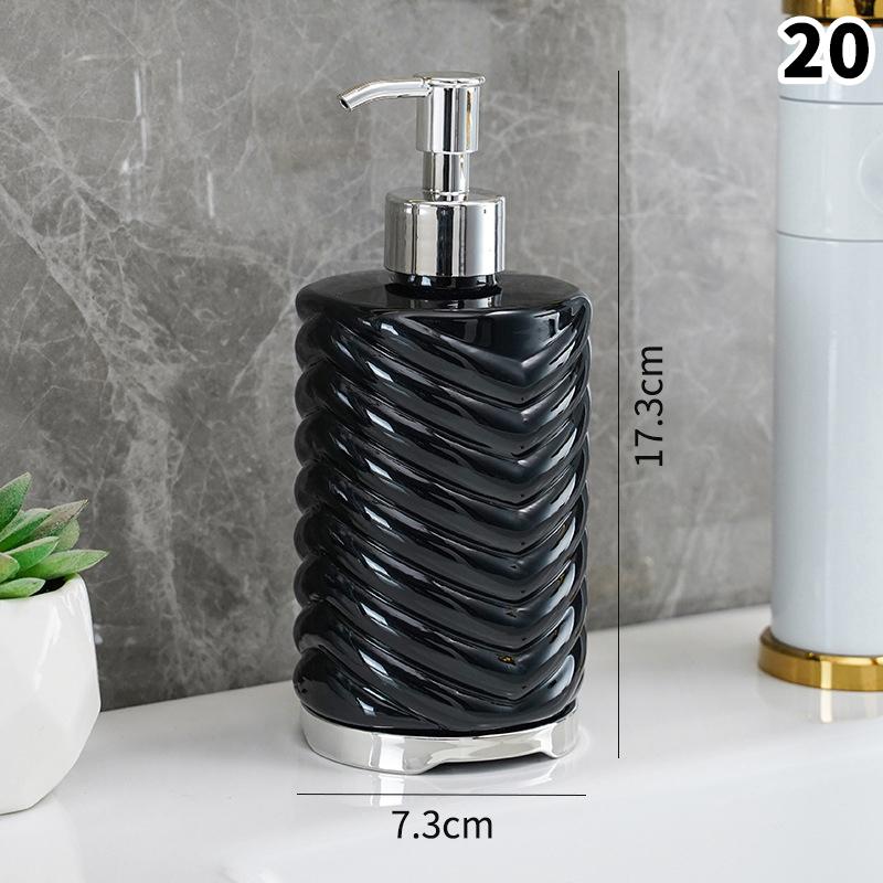 Soap Dispenser For Liquid Bathroom Empty Refill Subbottle Detergent Kitchen Press Type Hand Sanitizers Shower Gel Shampoo Bottle