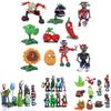 Pflanzen gegen Zombies Serie Ägypten Privater Wilder Westen PVC Spielzeug Actionfiguren Set Neu Lustig Osterdekoration für Kinder
