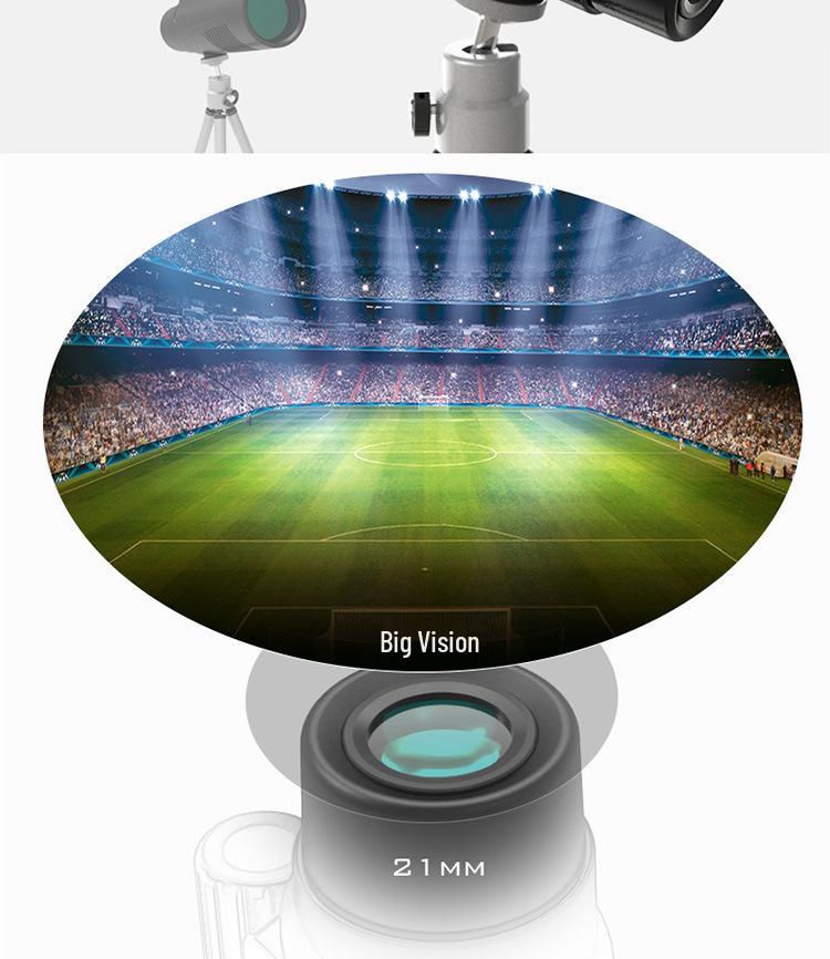 Thunder Dragon High-Definition Portable Monocular - Professional Grade for Concerts, Drama, and Children's Gift, Smartphone Compatible