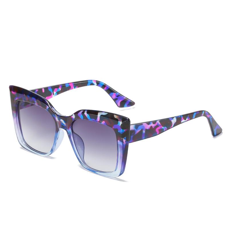 Trendy Colorful Cat Eye Sunglasses for Women - 2021 European & American Street Style
