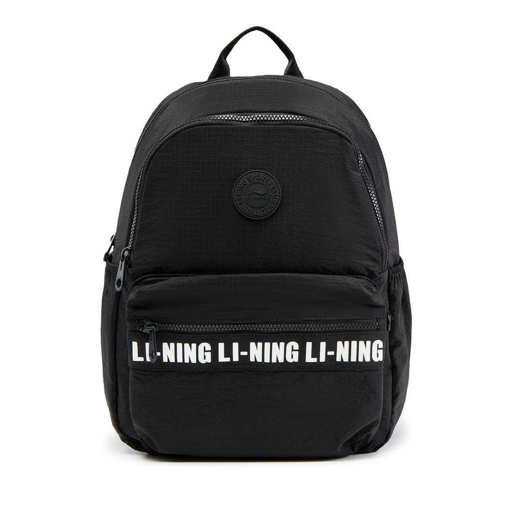 New LiNing BadFive Polyamide Backpack Unisex Black ABSV101-1