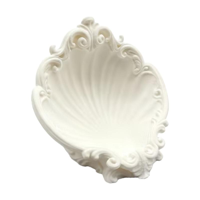 Elegant Shell Shaped Jewelry Organizers Display Tray for Secure Exhibition of Earrings Bracelets and Necklaces in Retail Settings 1