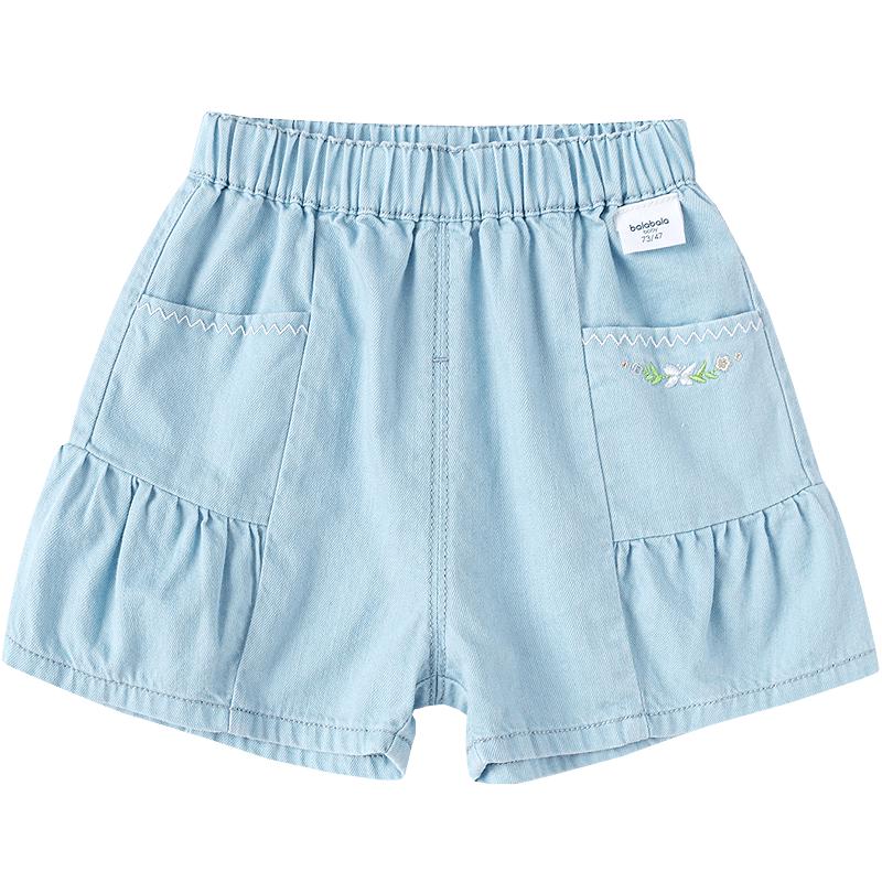 Balabala Baby Girls' Summer Denim Shorts