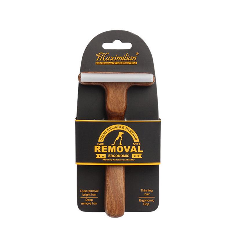 Pet Grooming Comb: Cat & Dog Hair Removal Tool for Loose Hair