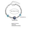 Fashion Ocean Heart Shaped Topaz Zircon Crystal Rhinestone Love Bracelet Jewelry For Women