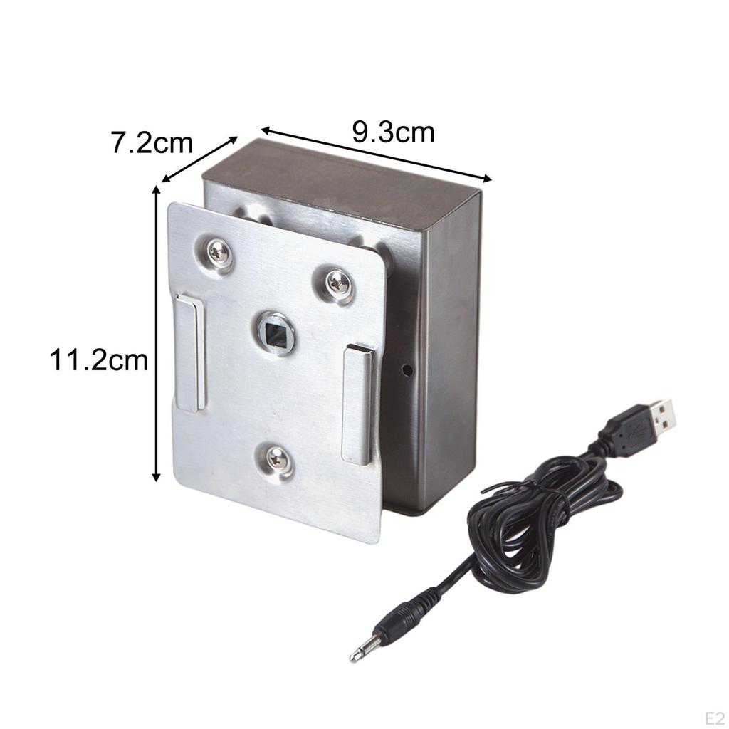 Grill Barbecue Motor Rotator 70kg 2.5 RPM Metal BBQ Parts Electric 5V