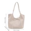 2026 New Fashi Casual Shoulder Bag Handbag Retro Bow Large Capacity Tote Bag Underarm Bag