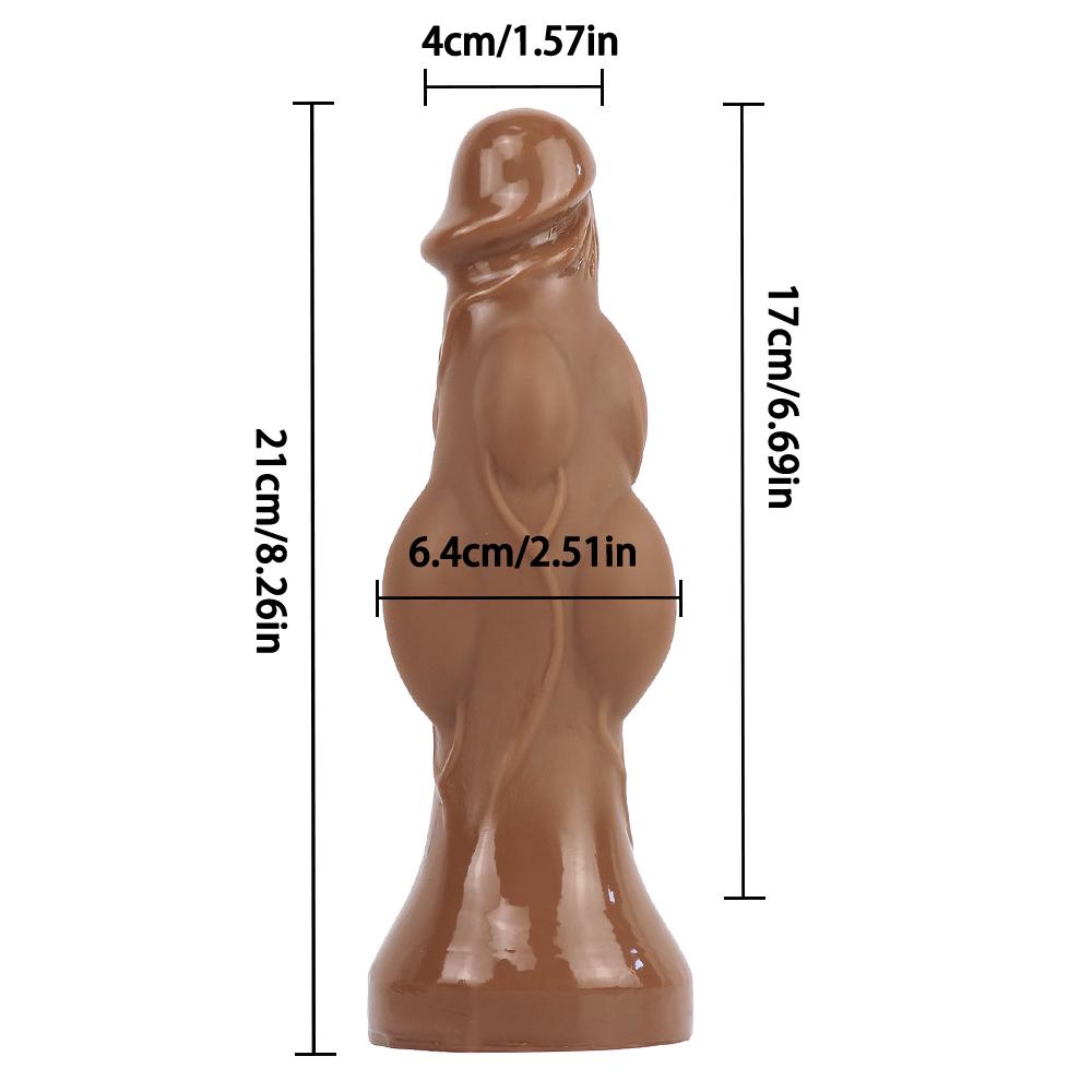 MoDi Měkká anální dilda Animal Dilda Realistická masturbace pro dospělé Big Horse Dildo