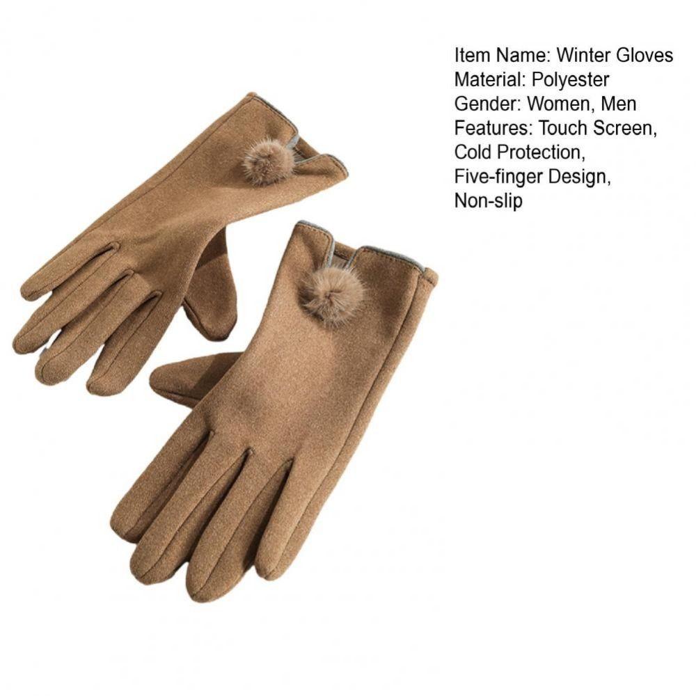 Outdoor Cold Weather Gloves Fashion Thermal Gloves New German Velvet Gloves