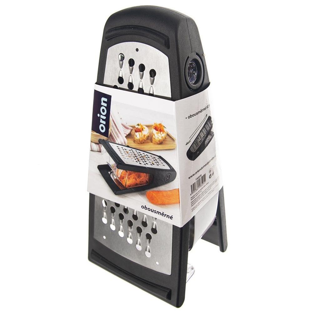 Steel kitchen grater with 24 cm container