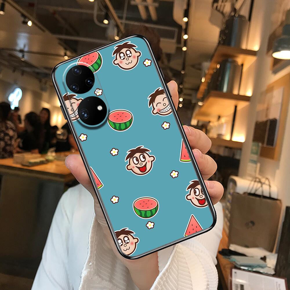 

Чехол для телефона для маленького мальчика Huawei p50 P40 p30 P20 10 9 8 Lite E Pro Plus Black Etui Coque Painting Hoesjes comic fas Huawei P20 pro