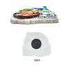 Set de Imanes de Mármol 3D de Comida Coreana – Set de 4 Piezas Souvenir de Viaje a Corea