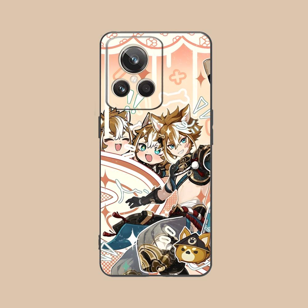 Game GI Gorou Mobile Phone Case for Realme 15 14 13 12 11 10 9 Pro Plus T I Lite 5G Colorful Printing Cover Cover Pretty Luxury