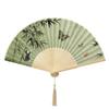 Chinese Style Tassel Folding Fan Butterfly Handheld Fan Classical Bamboo Fan  Hanfu Accessories