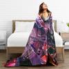 Anime Honkai Star Rail Acheron All Season Fleece Blanket Throw Ultra Soft Flannel Blanket Digital Printed Premium Fluffy Fleece
