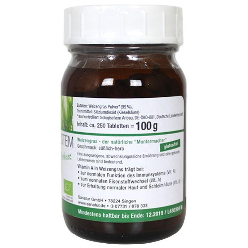 Sanatur Wheatgrass 250 Tablets