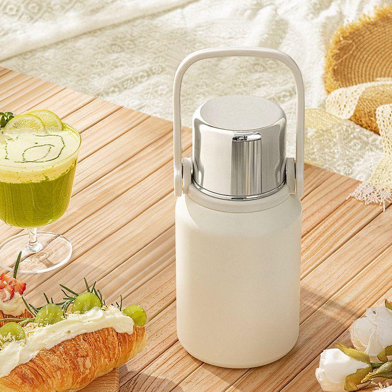 Thermos Cup, Travel Kettle, Tea Cup, Portable for Adults, Can Be Carried on the Body, Can Be Hung on the Body, and Can Be Used as a Water Bottle