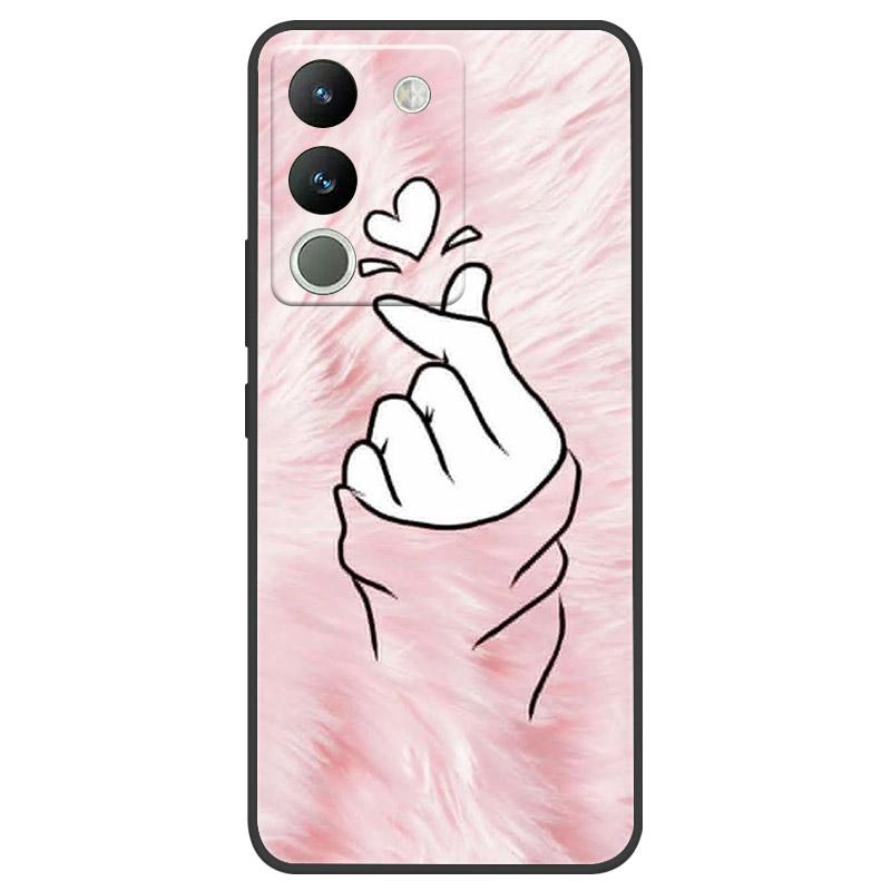 For VIVO V29E Case V2317 Camer Protective Shell For VIVO Y200 5G Phone Case Soft Silicone TPU Back Cover V2307 Shockproof Fundas