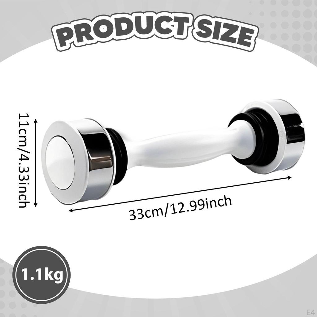 2.3kg Dumbbells Non-Slip Handle for Indoor Home Exercise Women And Men