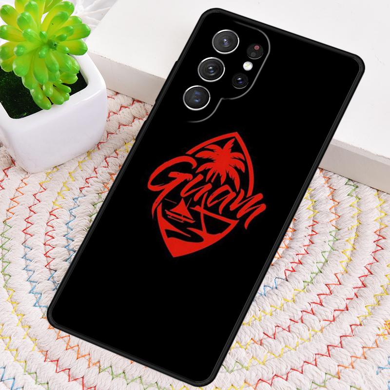 

Guam Flag Silicone Phone Case For Samsung Galaxy note 10 pro S26 S25 S24 S23 S22 S21 Plus S25Ultra Capa Cover Galaxy S20 Ultra 5G